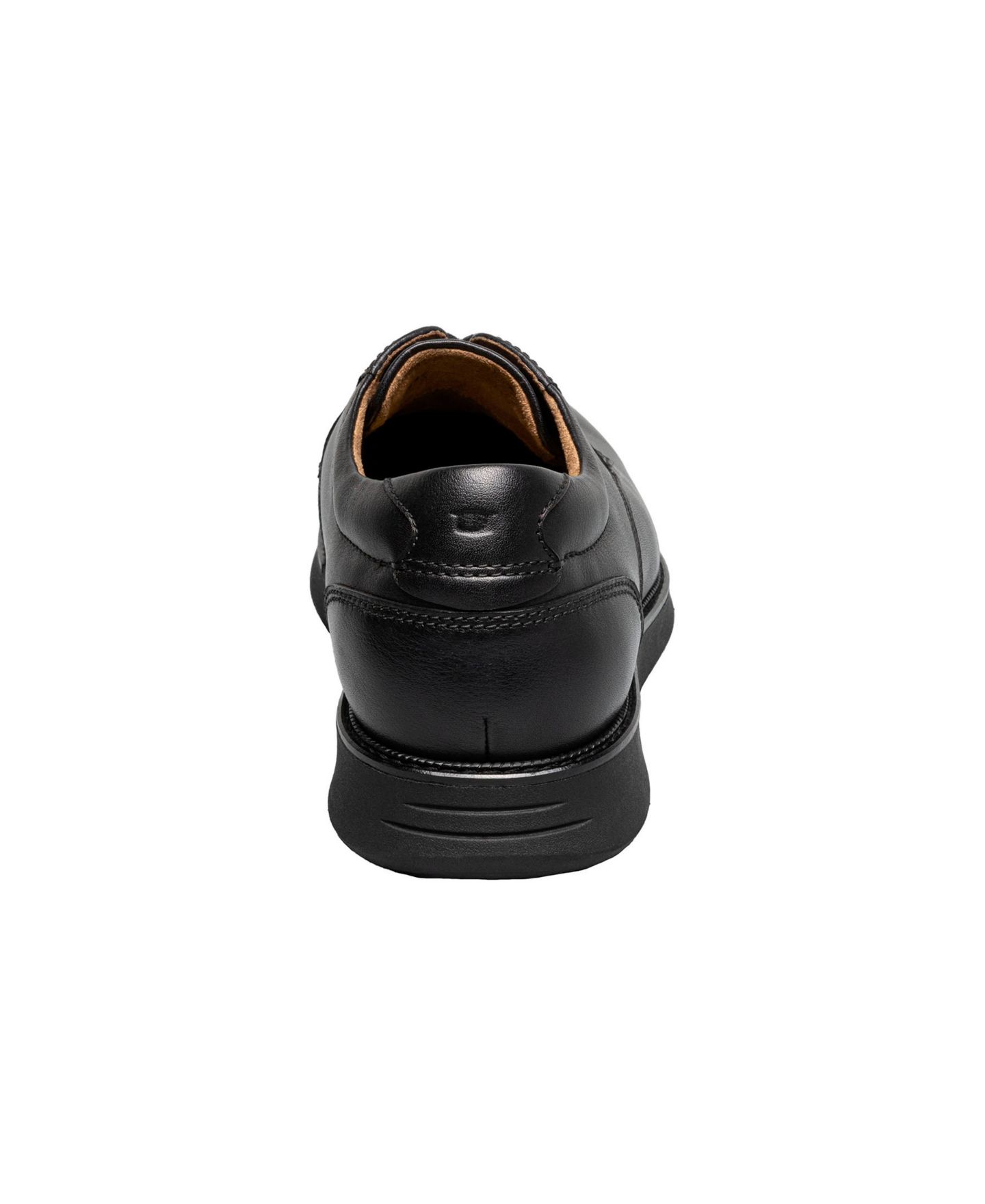 Мужские туфли Florsheim Launch Plain Toe Oxford, цвет: Чёрный — фото 5