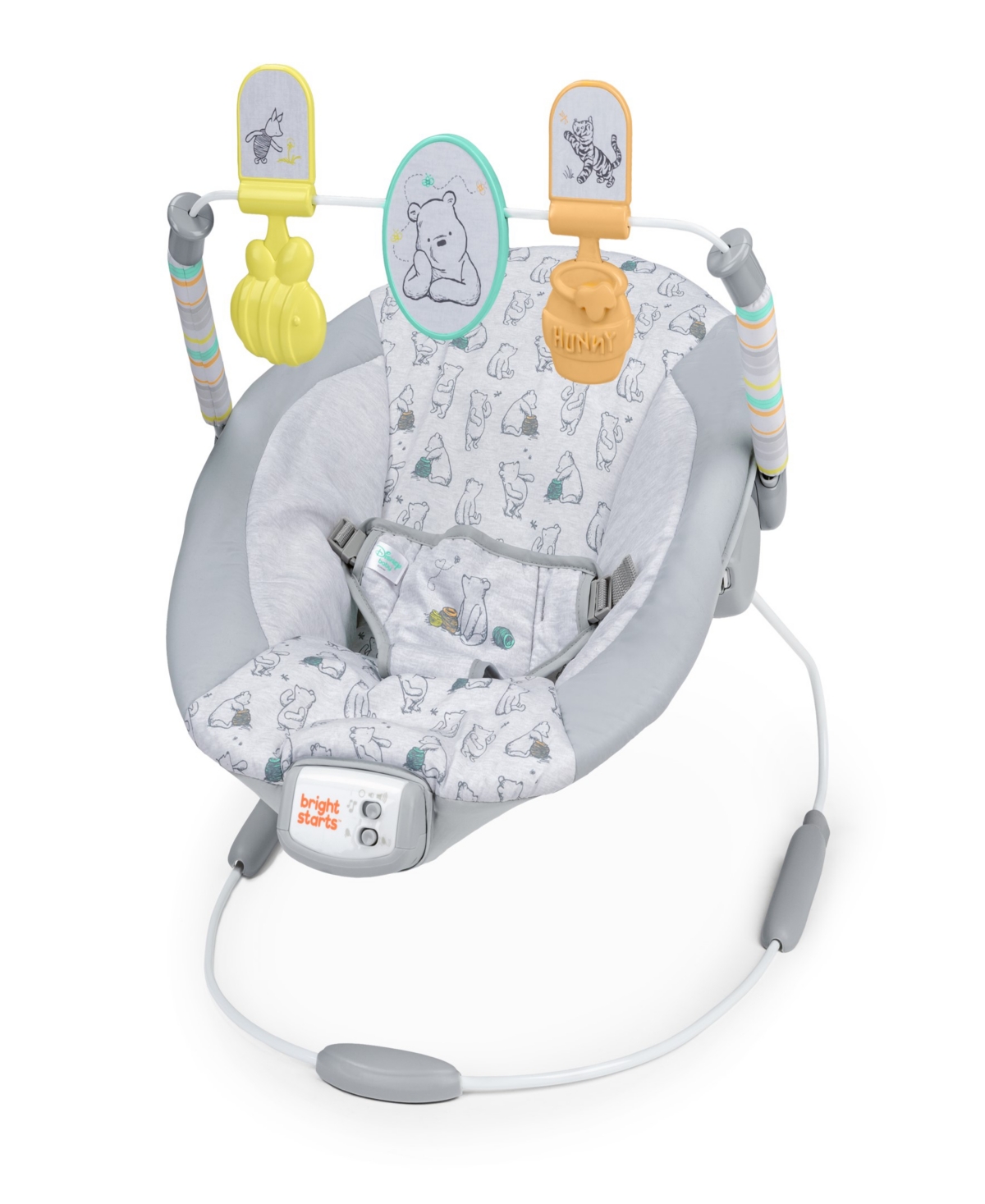 Bright Starts Baby Disney Winnie The Pooh Classic Pals Vibrating Bouncer In Multi