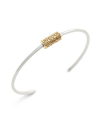 COACH Two-Tone Signature Quilted Tube Cuff Bracelet 16290₽