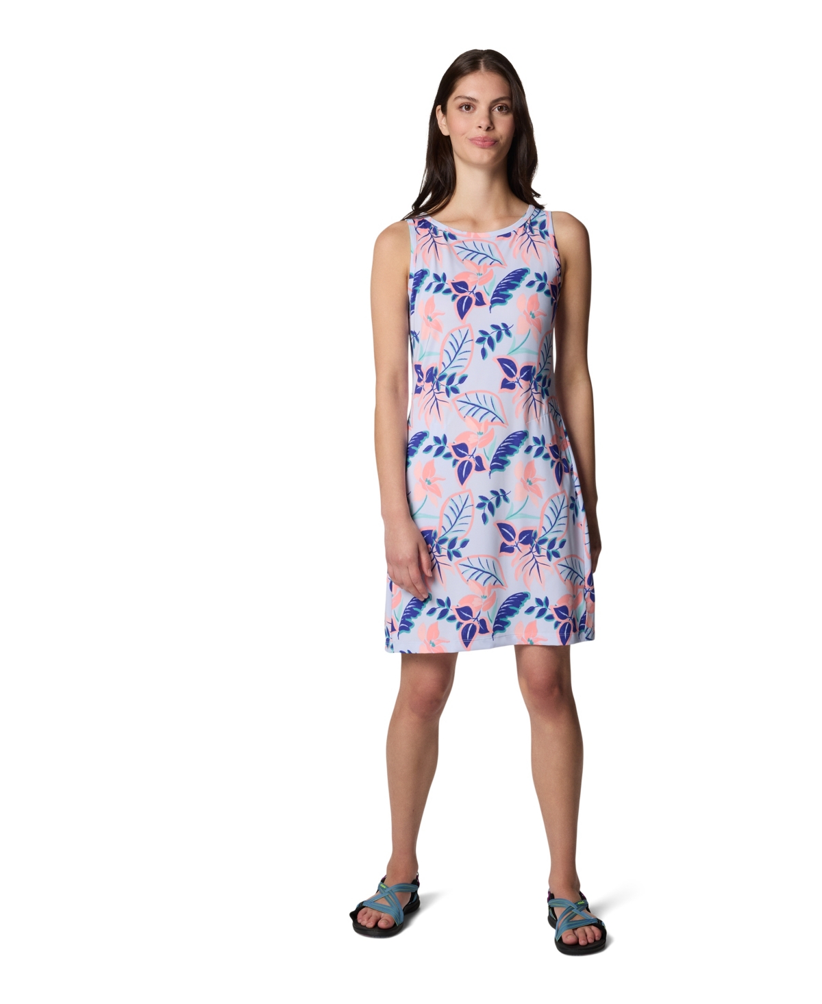 Women's Chill River Printed Dress - Razzle Pasteled
