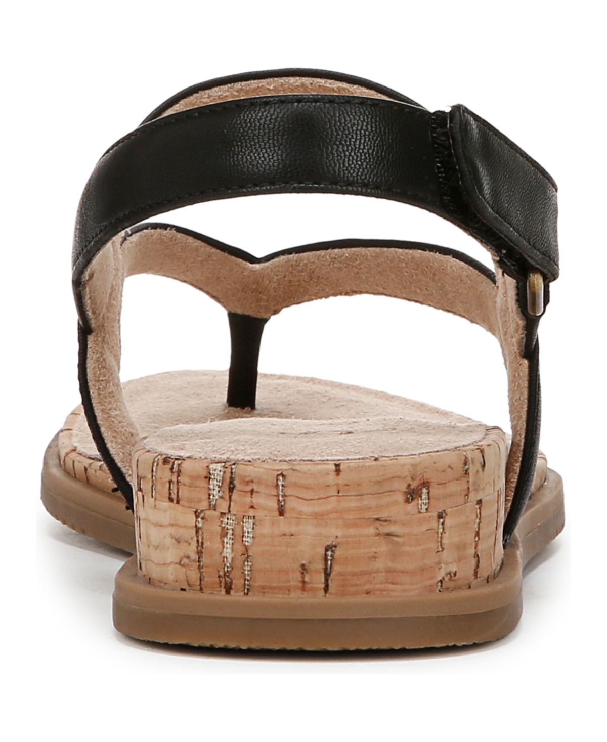 Shop Soul Naturalizer Women's Carolyn Demi-wedge Sandals In Black Faux Leather
