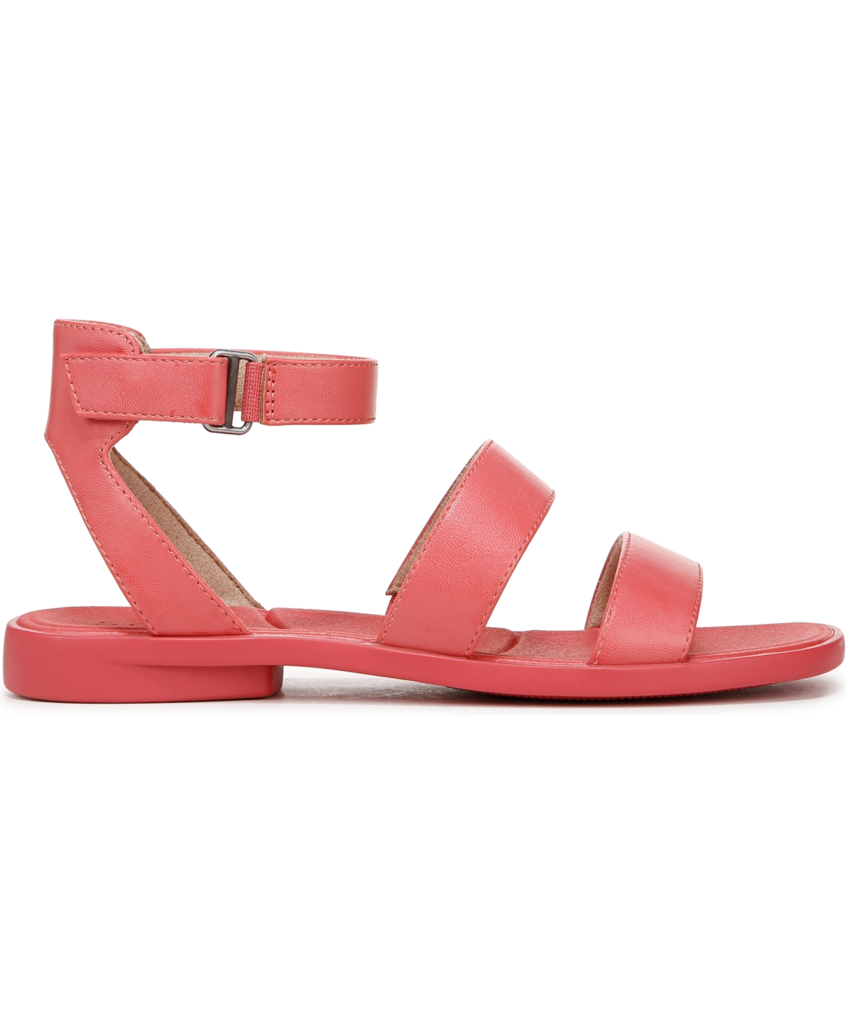 SOUL NATURALIZER WOMEN'S FIESTA ANKLE STRAP FOOTBED FLAT SANDALS 