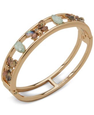 Браслет Anne Klein из смешанных камней золотого цвета с мотивом пчелы 