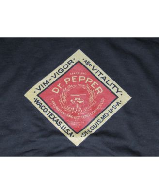 Черный графический логотип Dr. Pepper Big & Tall Nostalgia