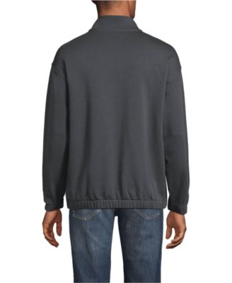 Лэндс-Энд Мужская французская махровая рубашка Lands End с длинным рукавом в винтажном стиле с застежкой на четверть молнии 16990₽