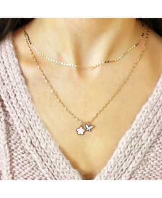 Очаровательный цветок из розового жемчуга, 14-каратное золото, 13 миллиметров