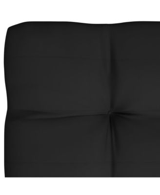 Pallet Sofa Cushions 7 pcs Black