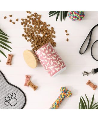 Ceramic Pet Treat Canister Dog Show