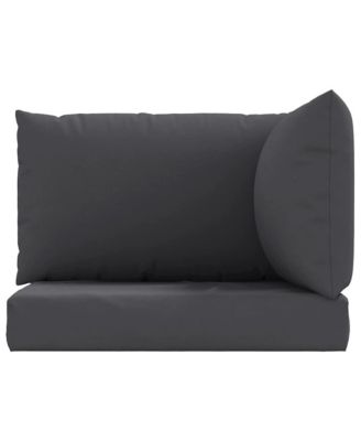 Pallet Cushion Charcoal Oxford fabric (100% polyester) Medium