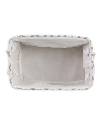 Bone Dry Collapsible Pet Storage Bin Lattice Paw Print