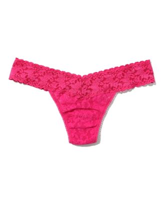 Women's Signature Lace Low Rise Thong