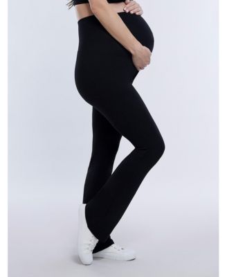 Maternity Secret Fit Over the Belly Full Length Flare Leggings - Motherhood
