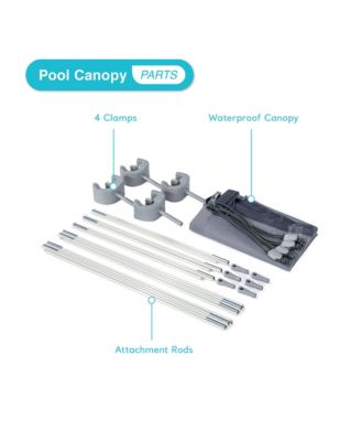 28054E Protective Canopy for 9 Foot or Smaller Rectangular Swimming Pools