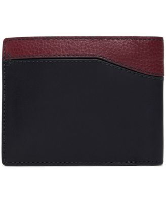 Brooks Brothers Мужской кошелек из кайманской кожи Brooks Brothers с кошельком для мелочи 31890₽