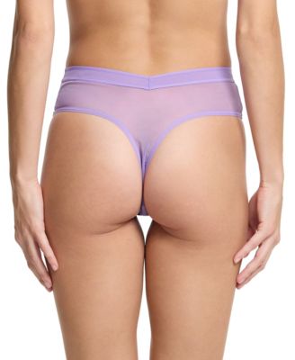 Women's Mesh High Cut Thong