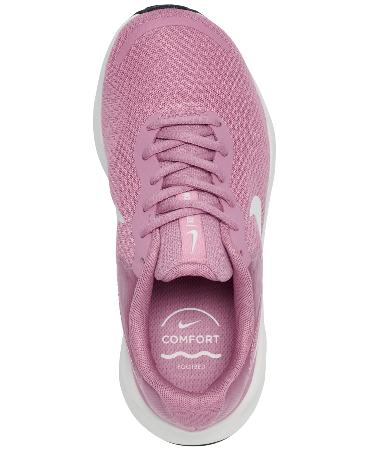 Nike Women's Revolution 7 Wide Width Running Sneakers From Finish Line In Elm Panel,sail