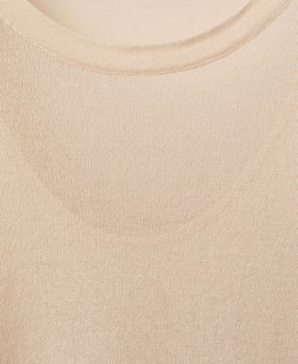 Women's Oversize Short Sleeve Sweater