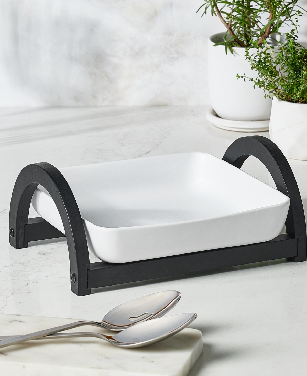 The Cellar Tray And Server Set, Exclusively At Macy's In Black