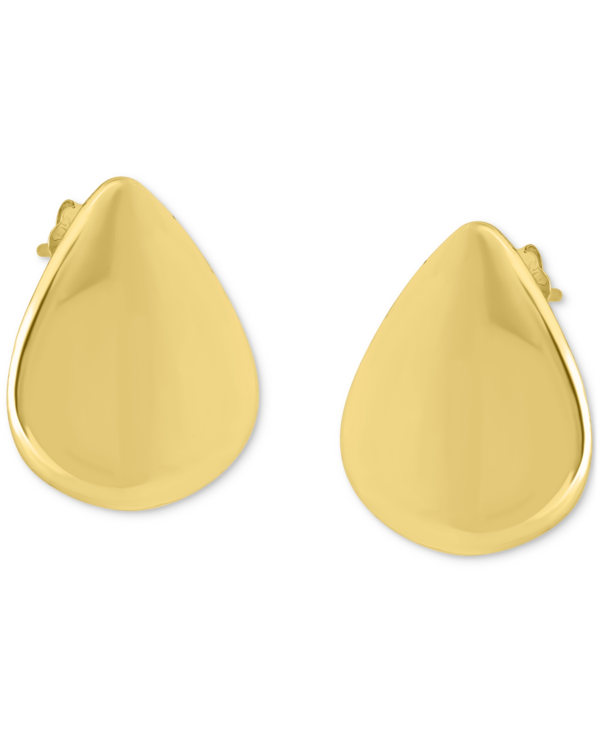 Giani Bernini Tear-shape Drop Earrings In Sterling Silver Or 18k Gold Over Sterling Silver, Exclusively At Macy's In Gold Over Silver