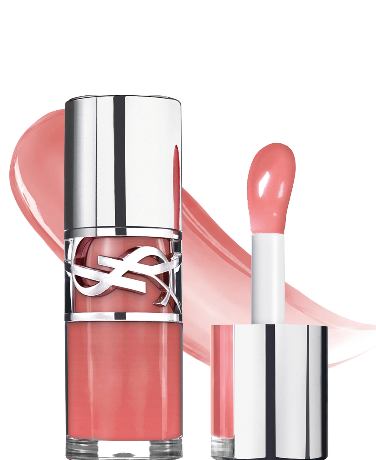 Saint Laurent Loveshine Plumping Lip Oil Gloss In 03- Mellow Mallow