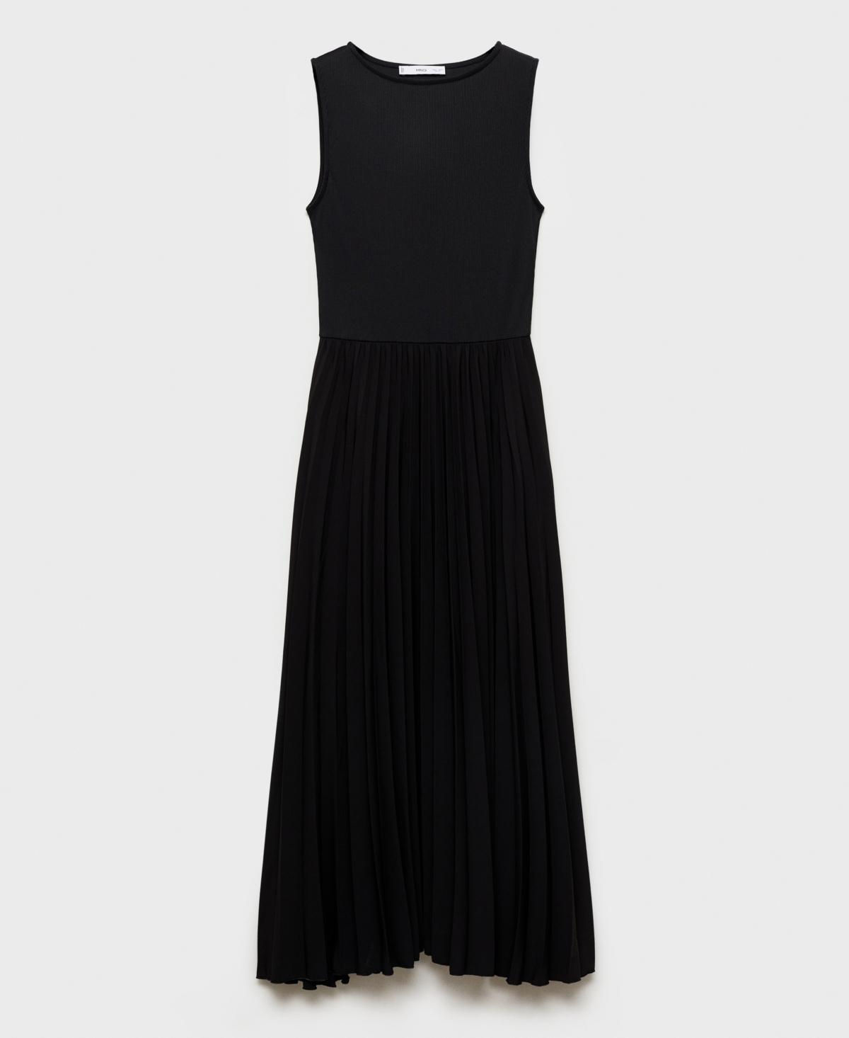 MANGO WOMEN'S PLEATED MIDI DRESS