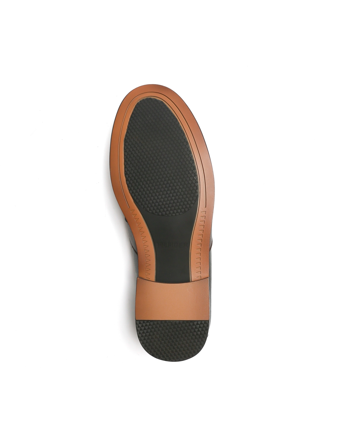 Tommy Hilfiger Men's Sohan Kilt Detail Tassel Loafers In Black,dark Brown