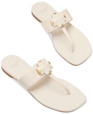 Women's Spade Flower Thong Flat Sandals