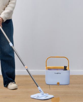 True Clean Duo Bucket Spin Mop System