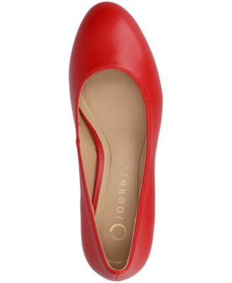 Women's Saarii Round Toe Block Heel Pumps