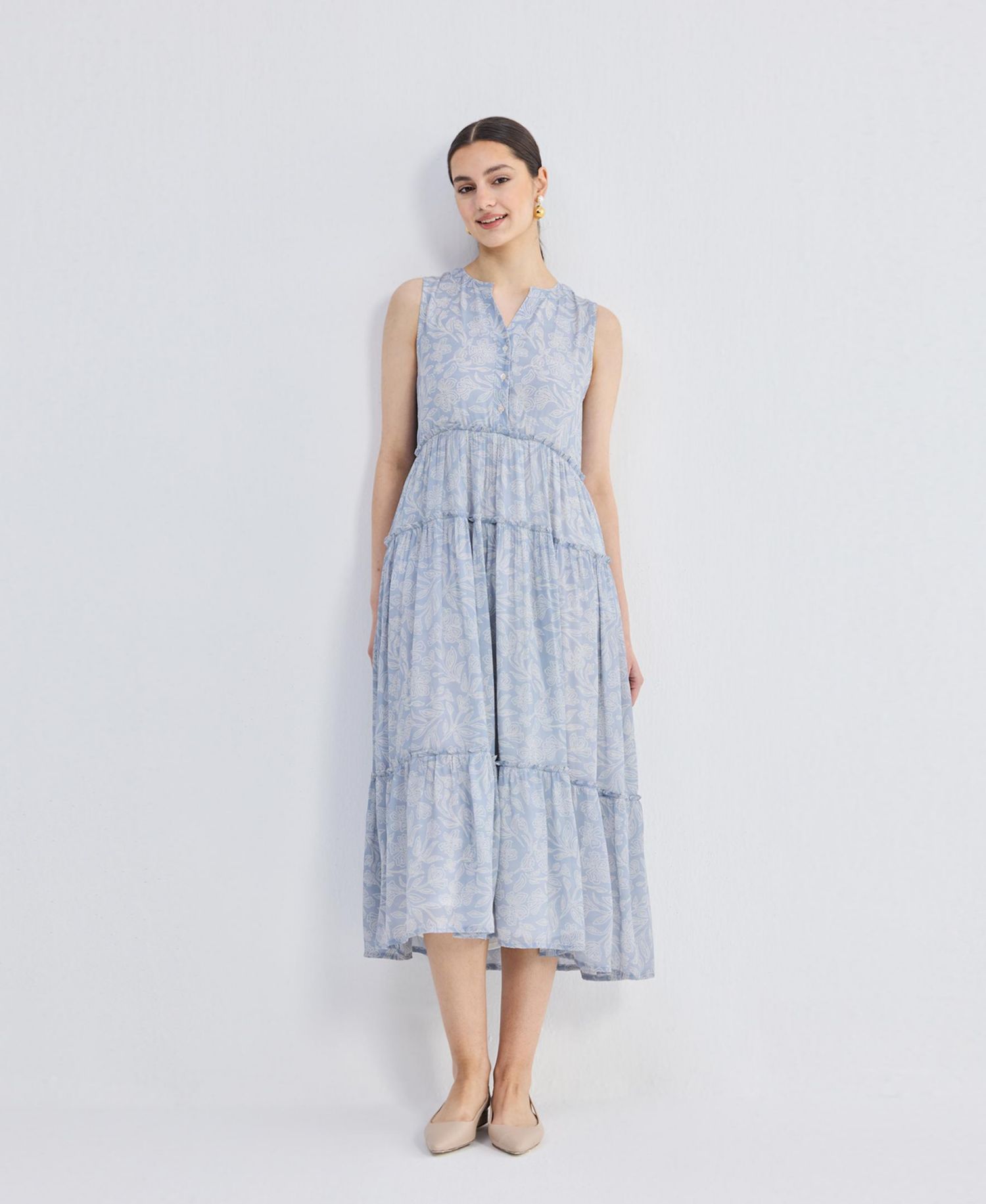 Women's The Perfect Resort Maxi in Periwinkle Blue