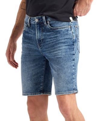 Мужские джинсовые шорты Buffalo David Bitton Dean прямого кроя из стрейчевой ткани 10-12 дюйма 13790₽
