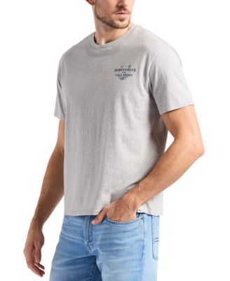 Мужская футболка Buffalo David Bitton с коротким рукавом и графическим логотипом Tatstrup с круглым вырезом горловины 6990₽