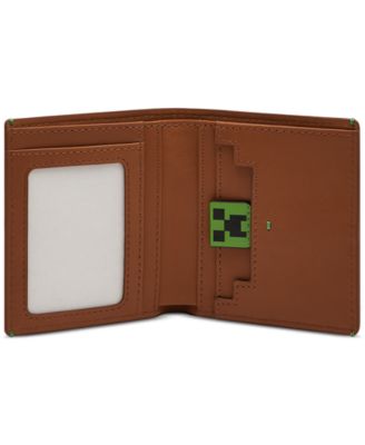 Мужской кошелек из тисненой кожи Fossil Fossil для Майнкрафта специального выпуска