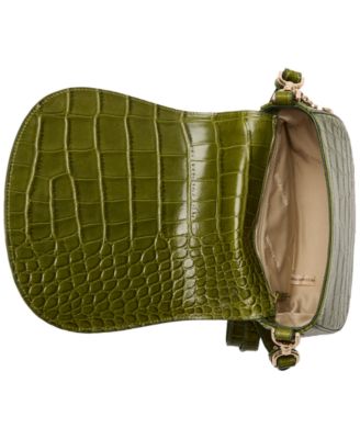 Браминский шиповник через плечо из кожи средней плотности