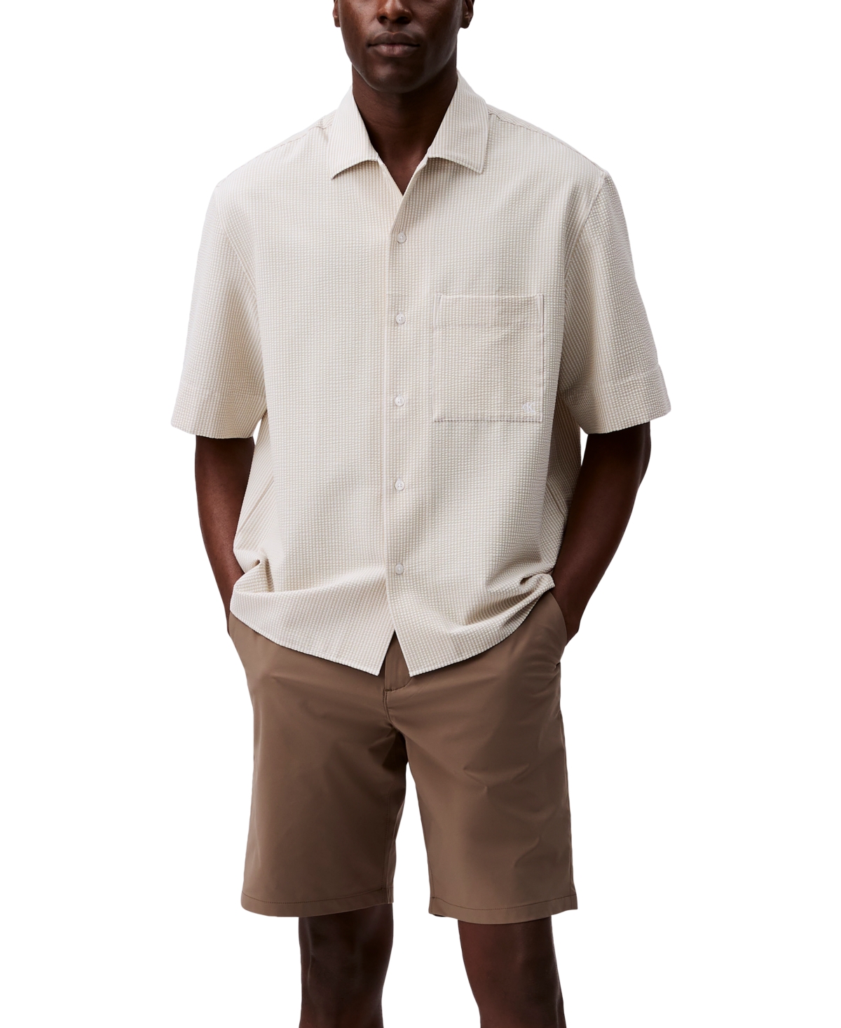 Calvin Klein Men's Classic 9" Tech Shorts In Bungee Cord