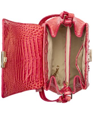 Через плечо из тисненой кожи Brahmin Melbourne Margo