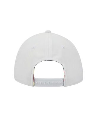 Шляпа со щитом Капитана Америки во вселенной Marvel для взрослых White Elite Flex Snapback