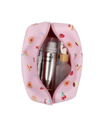 Kirby Junk Food Women's Pink Cosmetic Bag