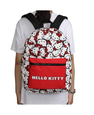 Head Toss AOP with Hello Kitty Verbiage Travel Backpack