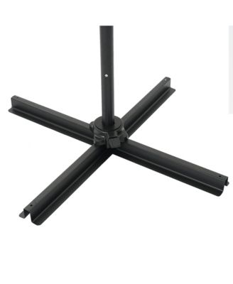 10 Ft. Outdoor Patio Cantilever Umbrella with Stand