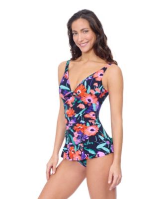 Описание женского купальника Marguerite с V-образным вырезом от Gottex