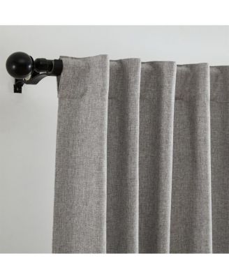 Solace Solid Max-Blackout Window Curtain Panel