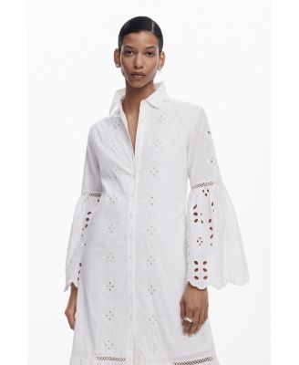 Женское макси-платье Desigual с вырезом лодочкой