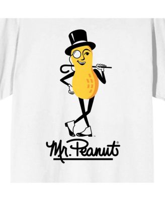 Белая футболка с коротким рукавом Hormel Foods Big & Tall Planters Mr. Peanut - 4XLB