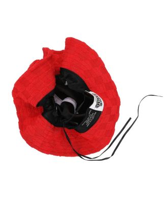 Men's Bros Luigi Logo Green Checkered Bucket Hat