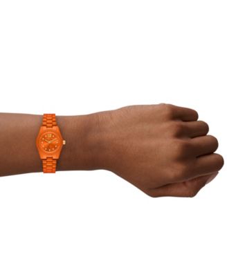 Women's Limited-Edition Lexington Three-Hand Orange Stainless Steel Watch, 26mm