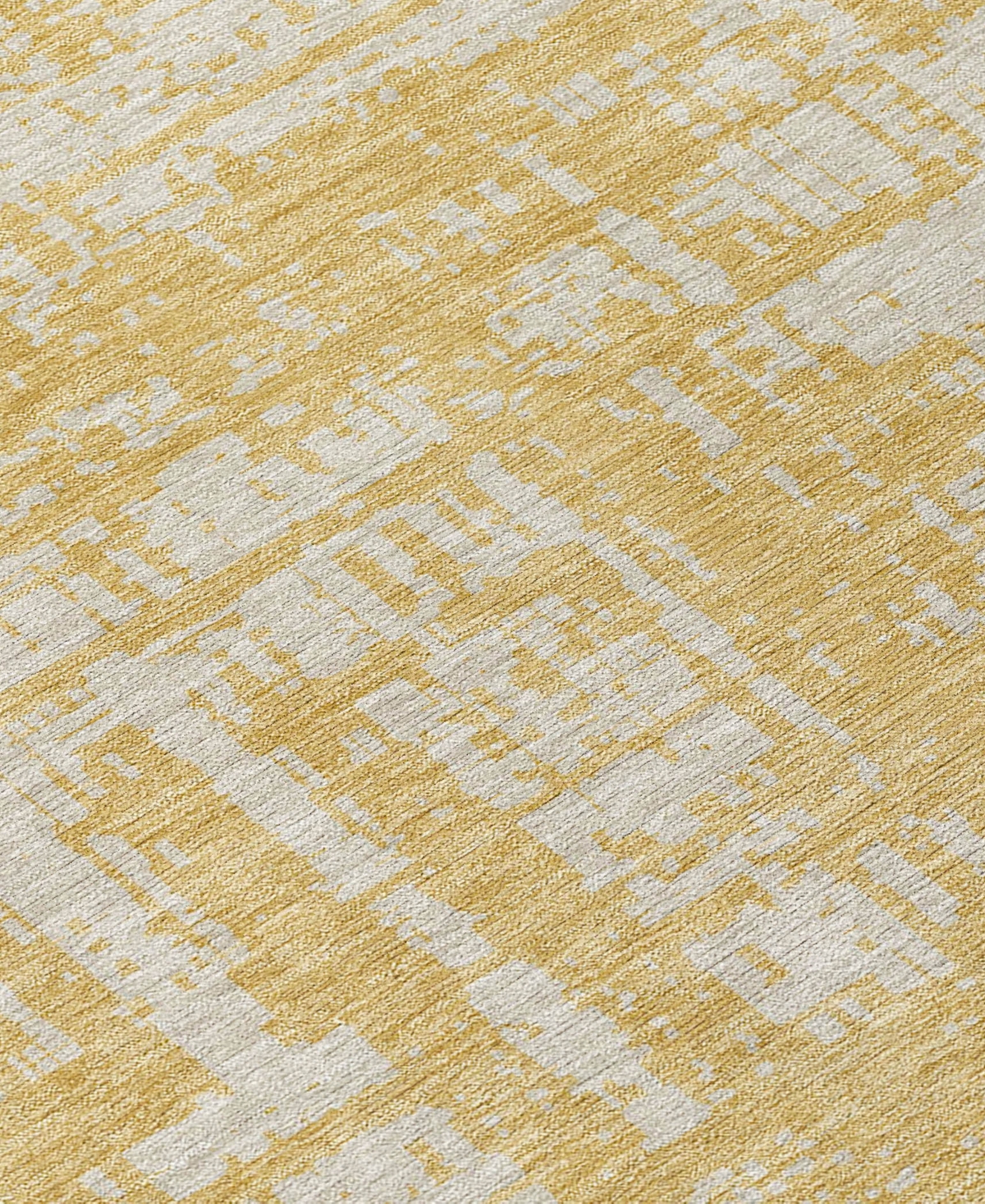 Shop Addison Chantille Machine Washable Acn895 8'x10' Area Rug In Gold