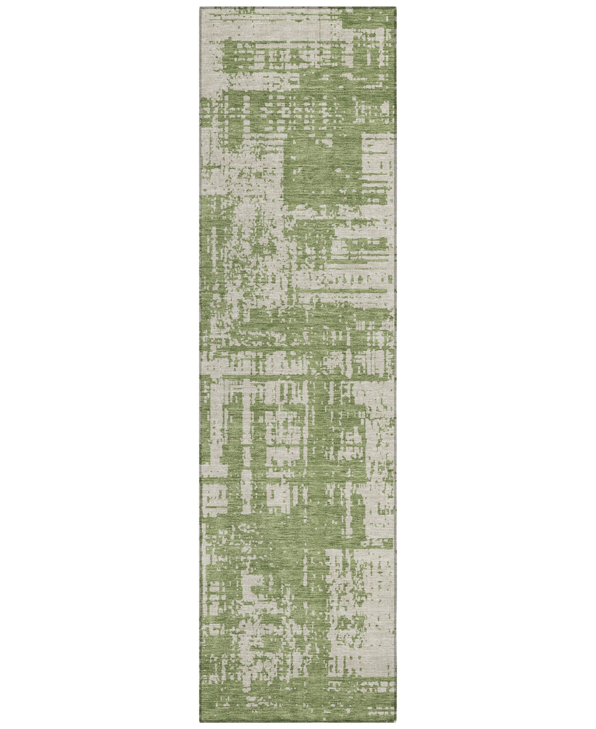 Addison Chantille Acn895 2'3"x7'6" Runner Area Rug In Green