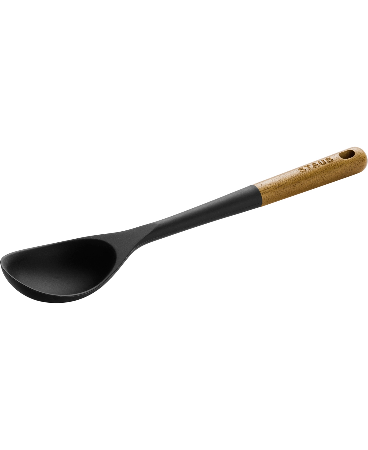 Staub Tools 12" Serving Spoon In Black,brown