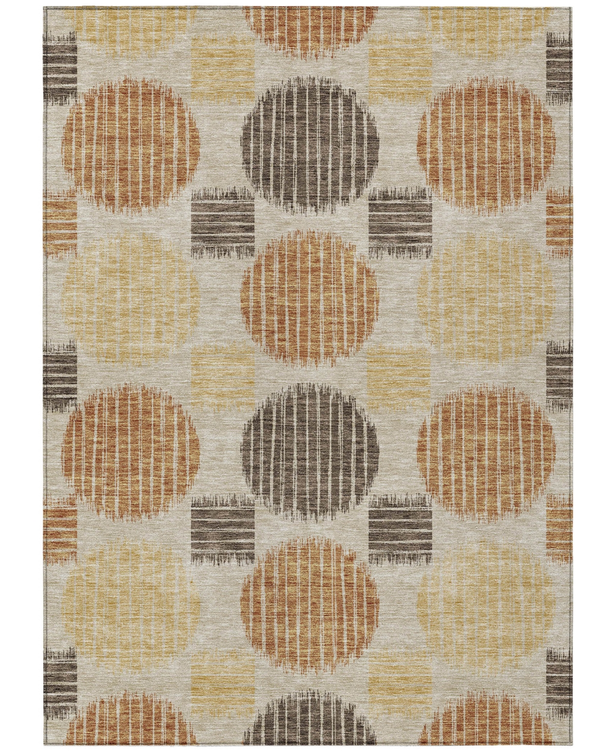 Addison Chantille Acn900 3'x5' Area Rug In Tan